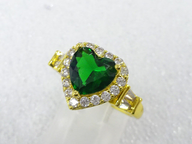 COLORED STONE FASHION RING / JP SIZE 15
